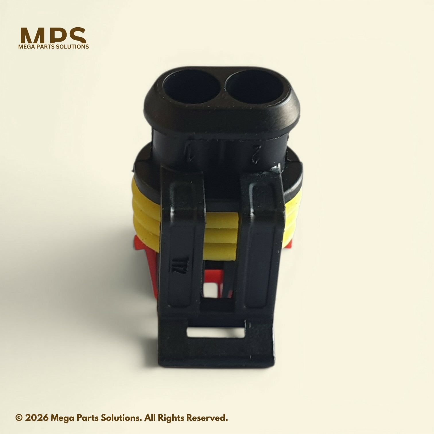 AMP Superseal 1.5 Series 2 Pole Female Connector - Image 2