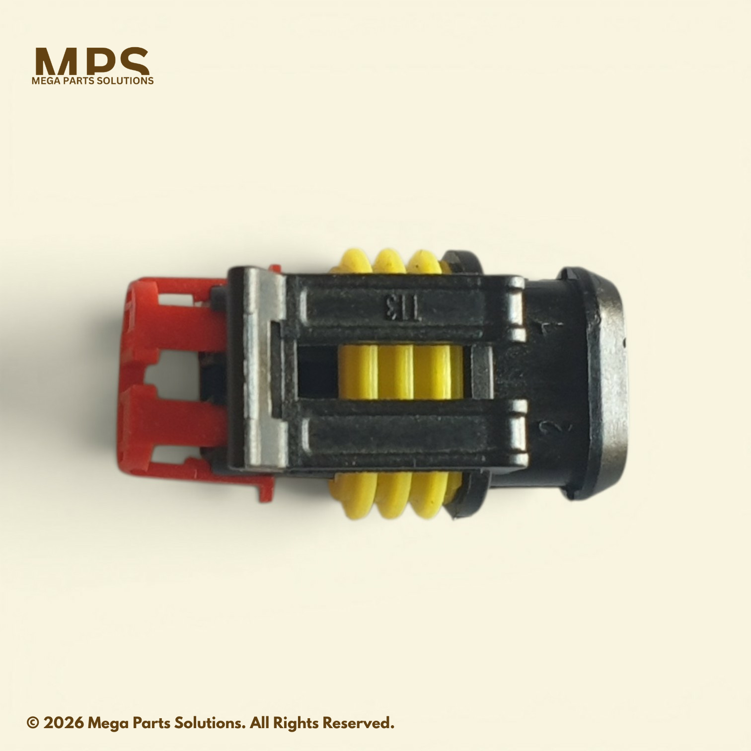 AMP Superseal 1.5 Series 2 Pole Female Connector - Image 3