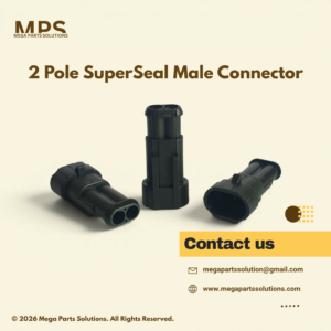 AMP Superseal 1.5 Series 2 Pole Male Connector for automotive wiring harness applications