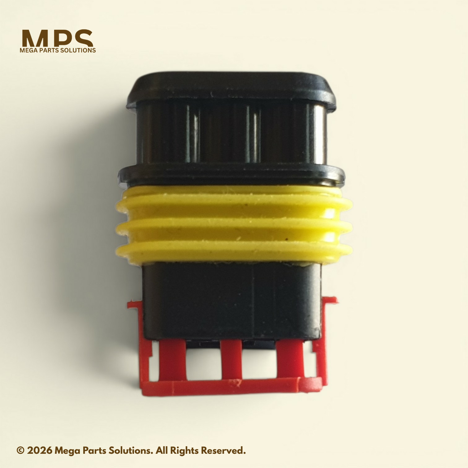 AMP Superseal 1.5 Series 3 Pole Female Connector - Image 3
