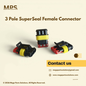 AMP Superseal 1.5 Series 3 Pole Female Connector for automotive wiring harness and sealed electrical applications