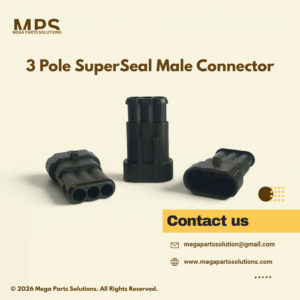AMP Superseal 1.5 Series 3 Pole Male Connector for automotive wiring harness applications