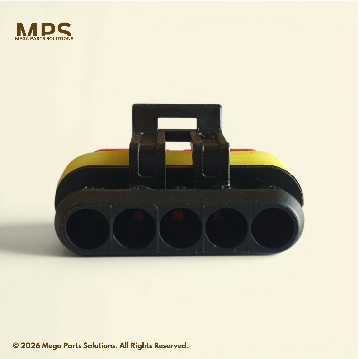 AMP Superseal 1.5 Series 5 Pole Female Connector - Image 3