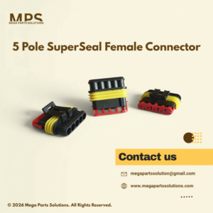 AMP Superseal 1.5 Series 5 Pole Female Connector for automotive wiring harness and sealed electrical applications
