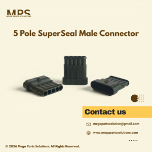 AMP Superseal 1.5 Series 5 Pole Male Connector for automotive wiring harness and sealed electrical applications