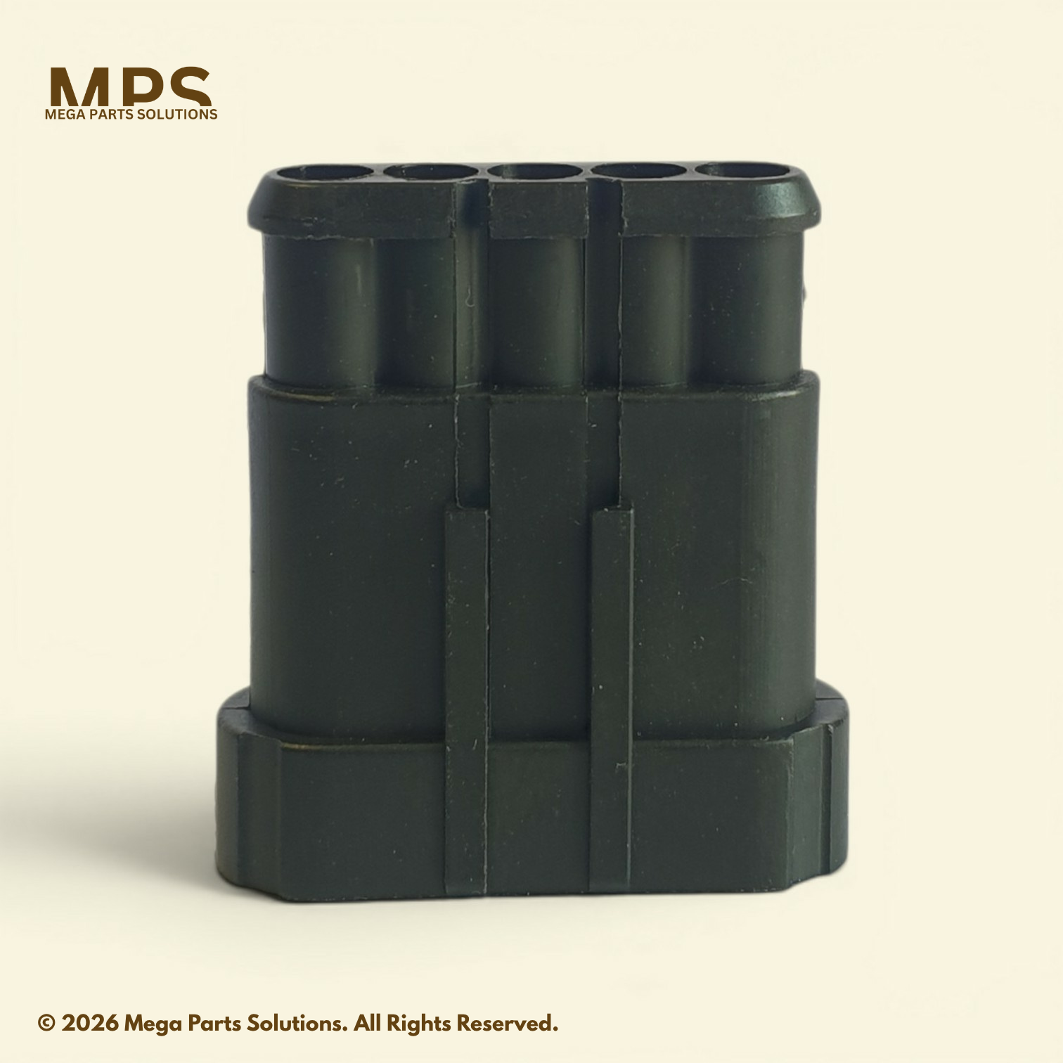 AMP Superseal 1.5 Series 5 Pole Male Connector - Image 4