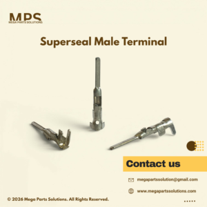 AMP Superseal 1.5 Series Male Terminal Tin Plated Crimp Contact for Automotive Wiring Harness