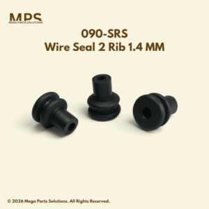 2 Rib 1.4 mm Silicone Wire Seal